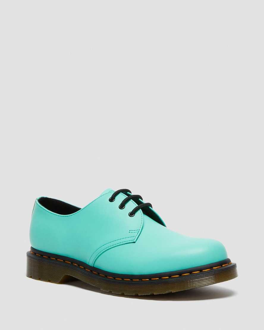 Dr. Martens 1461 Smooth Deri Erkek Oxford Ayakkabı - Ayakkabı Nane Yeşil |XQJWP8029|